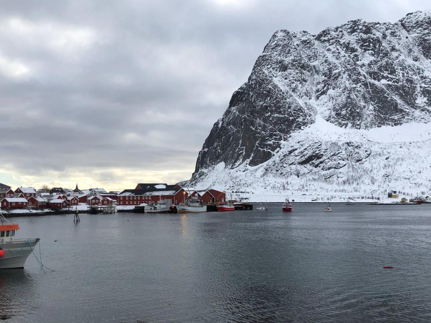 Reine Seaview Cabin Bagian luar foto