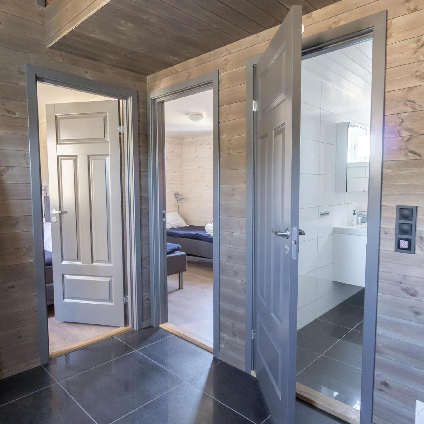 Reine Seaview Cabin Bagian luar foto