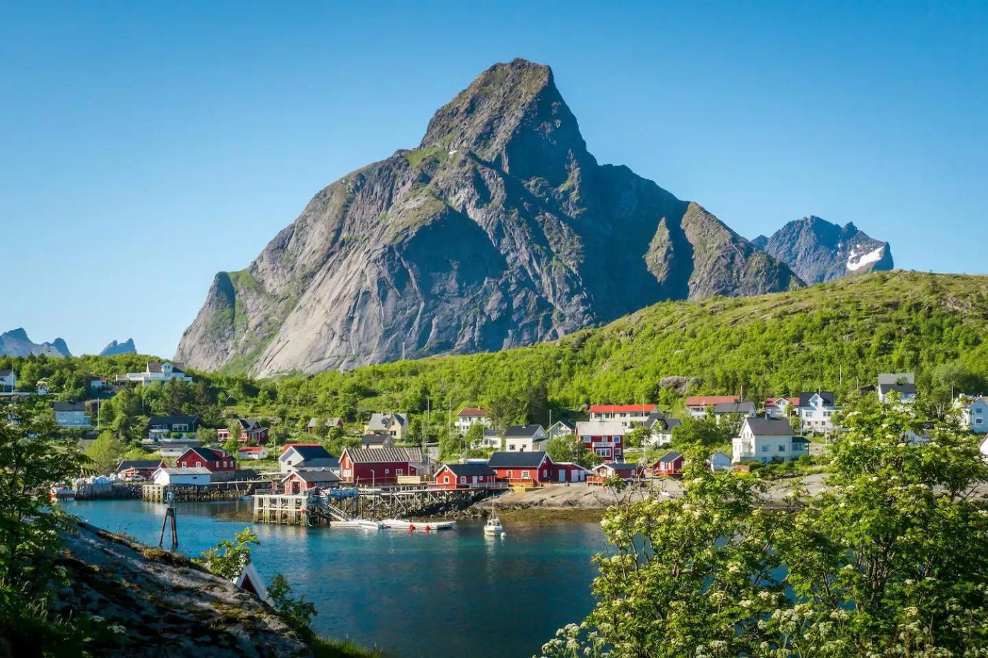 Reine Seaview Cabin Bagian luar foto