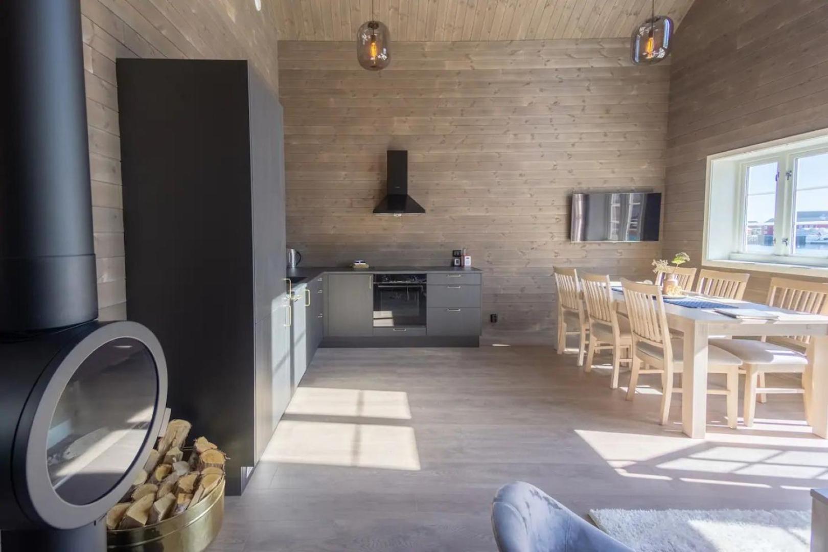 Reine Seaview Cabin Bagian luar foto
